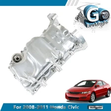 Engine Oil Pan For 2006-2011 Honda Civic DX LX GX Coupe Sedan 1.8L 11200RNAA02