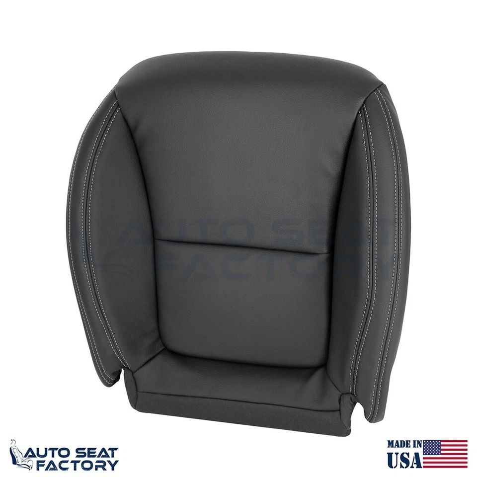 Fits 2012 - 2016 Mercedes Benz SLK PASSENGER Side Bottom Black Seat Cover - image 2 of 4