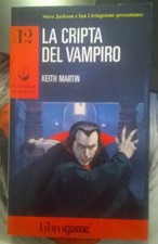 Librogame  LA CRIPTA DEL VAMPIRO n.12  1°edizione  DIMENSIONE AVVENTURA  1993