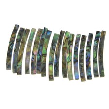 Guitar Rosette Paua Abalone Shell Curved Strips Sound Hole Inlay 110 2 1.5