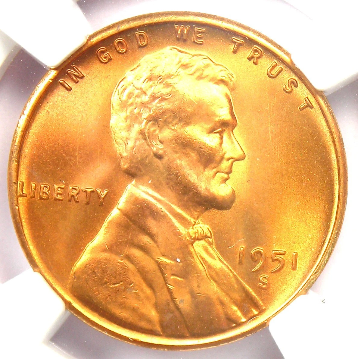 未曾流通1951 林肯麦穗美国小美分硬币(1909-1958) | eBay