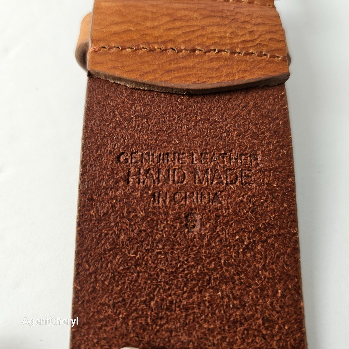 LINEA PELLE Embroidered Peacock Genuine Leather Belt Boho Western Tan belt Women main image 4