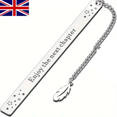 Enjoy The Next Chapter Bookmark Graduations Gift Birthday Present Valentines Day