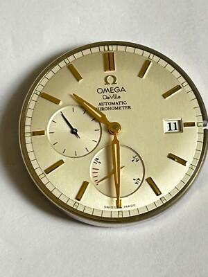 OMEGA DE VILLE STEEL AUTOMATIC MEN'S WATCH MOVEMENT CAL 2627 Co