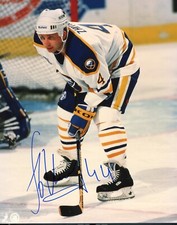 Alexei Zhitnik Autographed 8x10 Buffalo Sabres   Free Shipping #S2967
