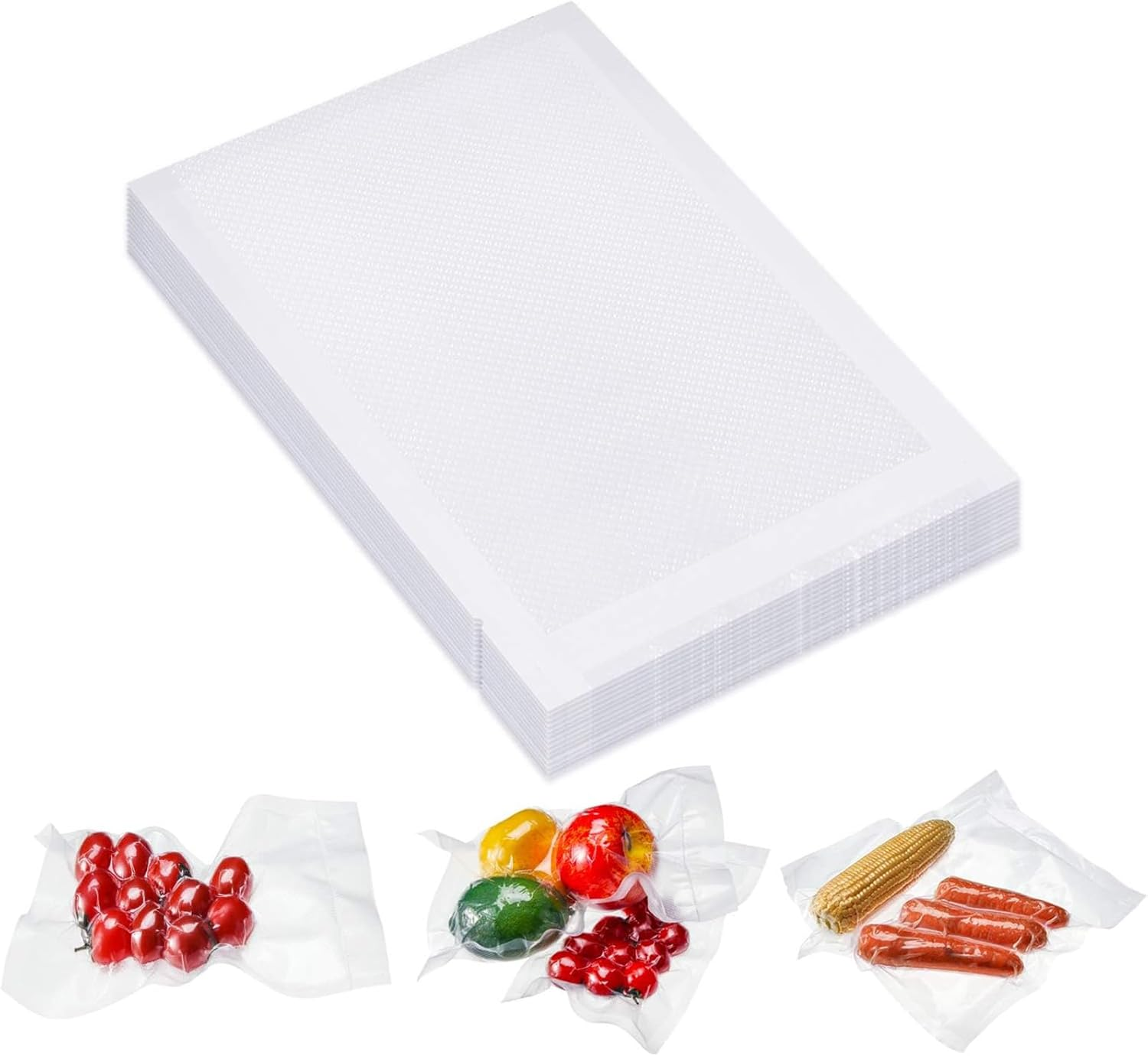 4x6 Inch Vacuum Sealer Bags Pre-Cut Heat Seal Food Storage Bags
