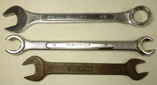Mixed Wrench Lot 3 Fuller Powerbuilt Honda SAE Metric Combo Flare Nut Open End