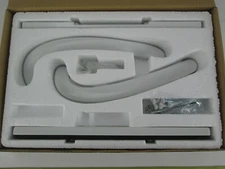 New In Box NOS Truth Hardware Sliding Glass Patio Door Handle Set 1" Arc White