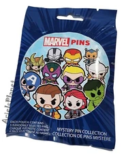 Disney Parks Marvel Heroes Mystery Bag 5 Pc Pin Pack Sealed