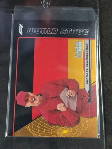 Michael Schumacher #WS-21 2024 Topps Paddock Pass Formula 1 World Stage card