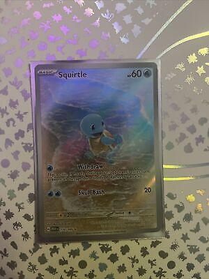 Squirtle - 170/165 - Illustration Rare - Pokemon Singles » 151 - CoreTCG