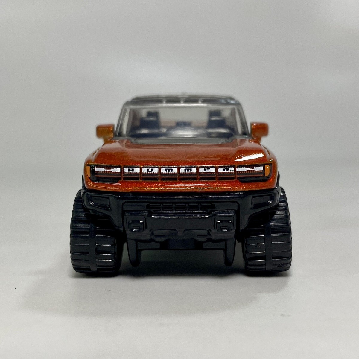 GMC Hummer EV Burnt Orange 1:64 Scale Diecast Diorama Model SUV