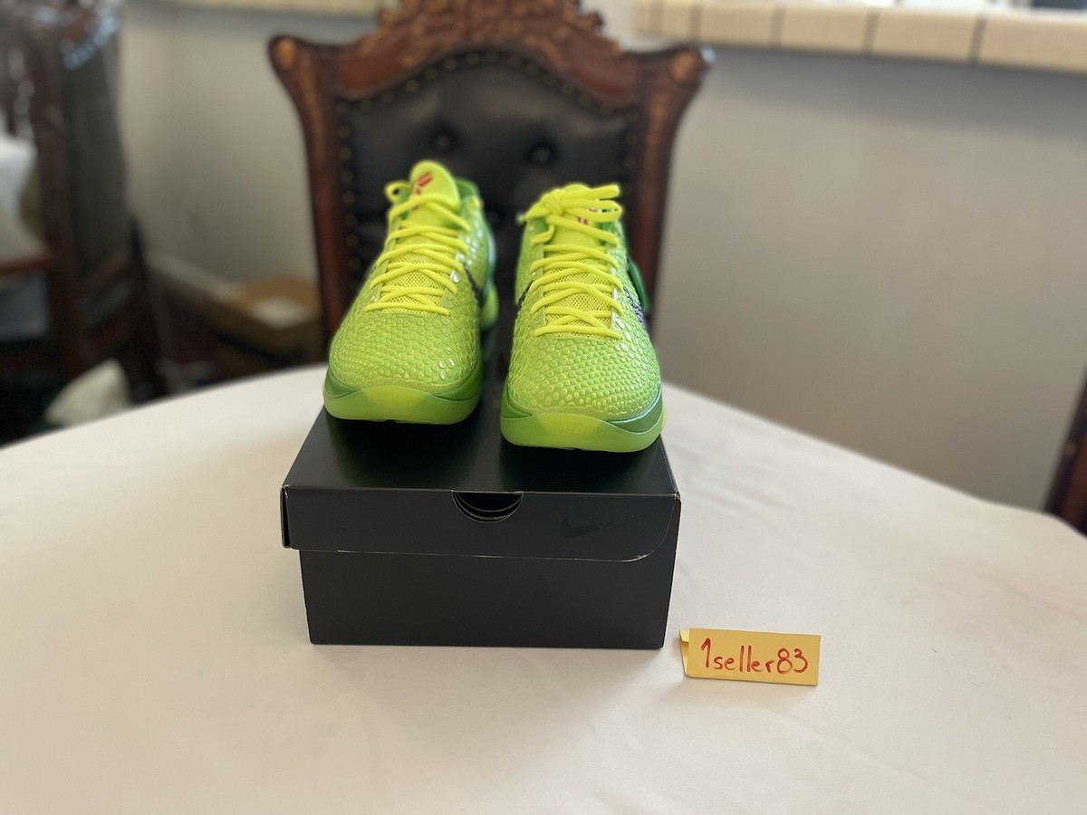 nike kobe 6 grinch 2020