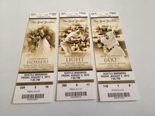 YANKEES 2012 TICKET STUB 8/3/12 VS MARINERS~Carter Capps DEBUT