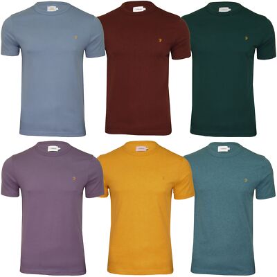 Farah Herren 'Danny' Rundhals T-Shirt - Kurzarm