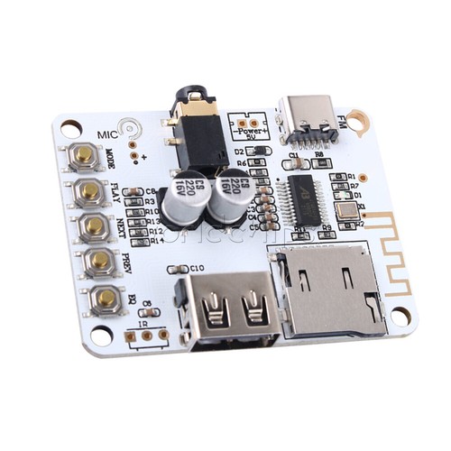 Type-C DC5V Bluetooth Decoding Module Audio Receiver Board Stereo Music Module - Picture 7 of 7
