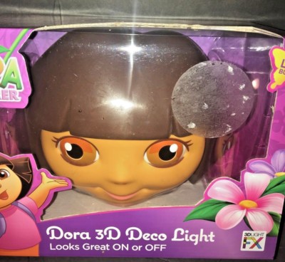 Dora The Explorer 3D Deco Light Brand New Night Light 3D Light Fx