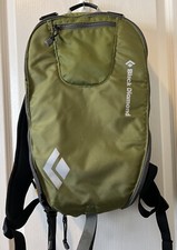 Black Diamond Bandit Avalung Snow Pack- Green - Good Working Cond- Read See Pics