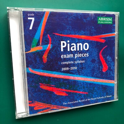 PIANO Exam Pieces GRADE 7 (Complete Syllabus 2009-2010) Classical Study CD ABRSM