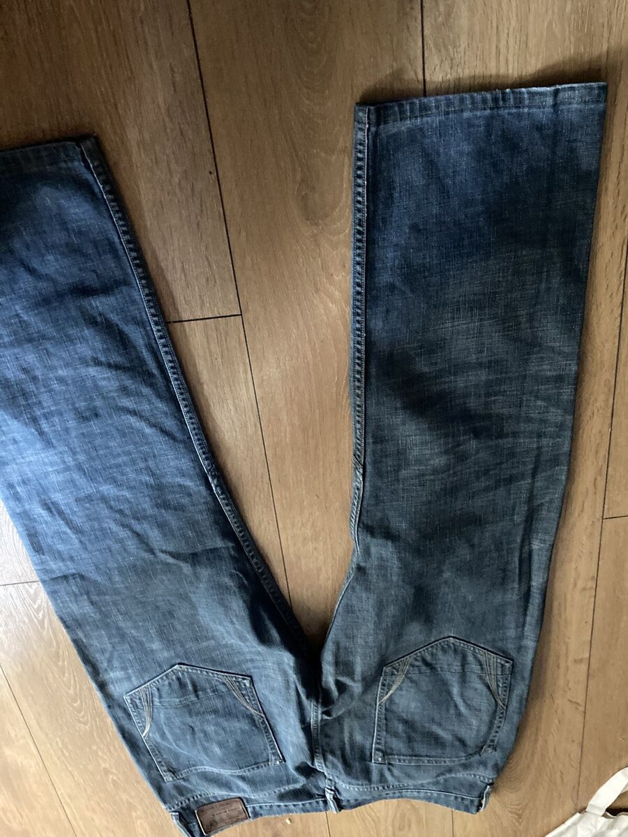 All Saints (Dope texal) Vintage Mens jeans. 36 X 29 X5 loc All Saints (Dope texal) Vintage Mens jeans. 36 X 29 X5 loc