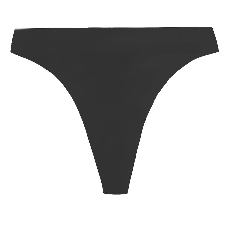 LatexDreamwear schwarzer 100% Latex Frauen / Damen Tanga / Slip / sexy Höschen - Bild 4 von 4