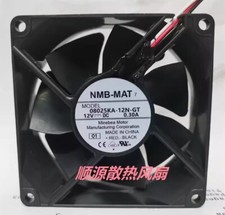 NMB 08025KA-12N-GT 8025 DC12V 0.3A 8CM 3-Wire Inverter Cooling Fan