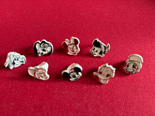 1970, Walt Disney, 8 Plastic Ring Set  Scarce / Vintage Mickey Mouse