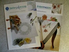 Intermezzo Stickanleitungen, 16 Fr&uuml;hlingsblumen und K&uuml;chenkr&auml;uter