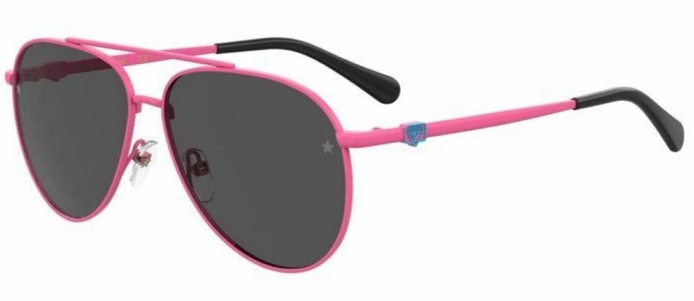 Солнцезащитные очки Chiara Ferragni 1001S 59 35J Розовые Sole Occhiali Серые 13190₽