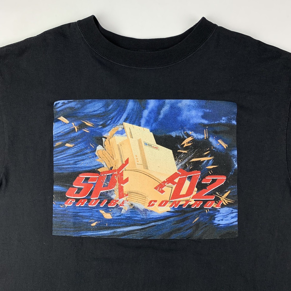 VTG HP Hewlett Packard Speed 2 Cruise Control Movie T-Shirt Large 