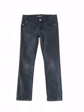 Jordache Girls Black Skinny Jeans Size 7 With Adjustable Waist