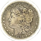 1896-S VF+ Condition Morgan Dollar