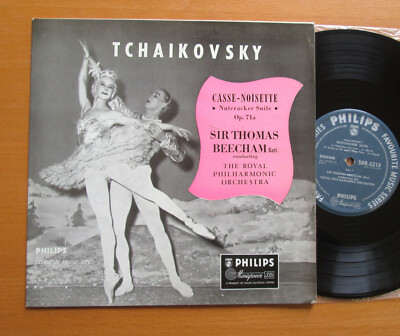 SBR 6213 Tchaikovsky Nutcracker Suite Sir Thomas Beecham Philips 10'' Mono EX/EX