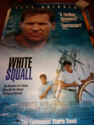 WHITE SQUALL - 26 X 40 - ONE SHEET POSTER - FINE CONDITION