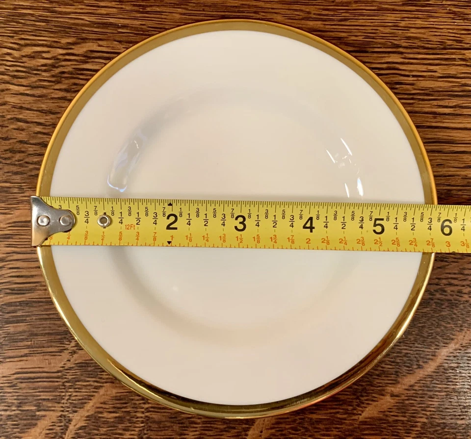 Pires de porcelana aposentados 10 Strawberry Street GOLD BAND SUBSTITUIÇÃO - Imagem 4 de 4