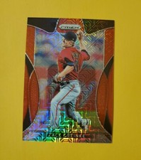 2019 Panini Prizm Tier II Red Mojo Prizm /299 Zack Greinke #184