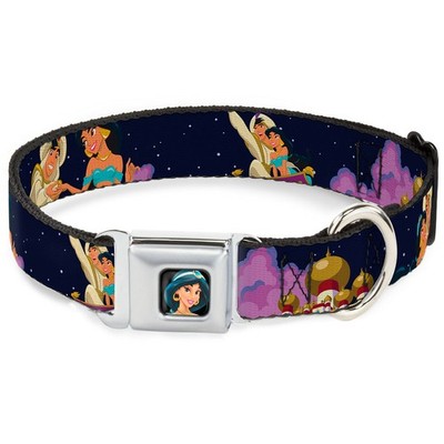 Dog Collar DYR-Jasmine CLOSE-UP Full Color Aladdin & Jasmine Magic C (US IMPORT)
