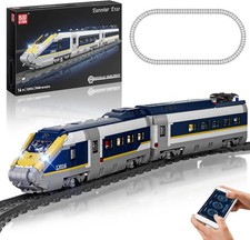 Mould King 12016 E320 Remote Control Model Train Set Building Blocks 1948pcs