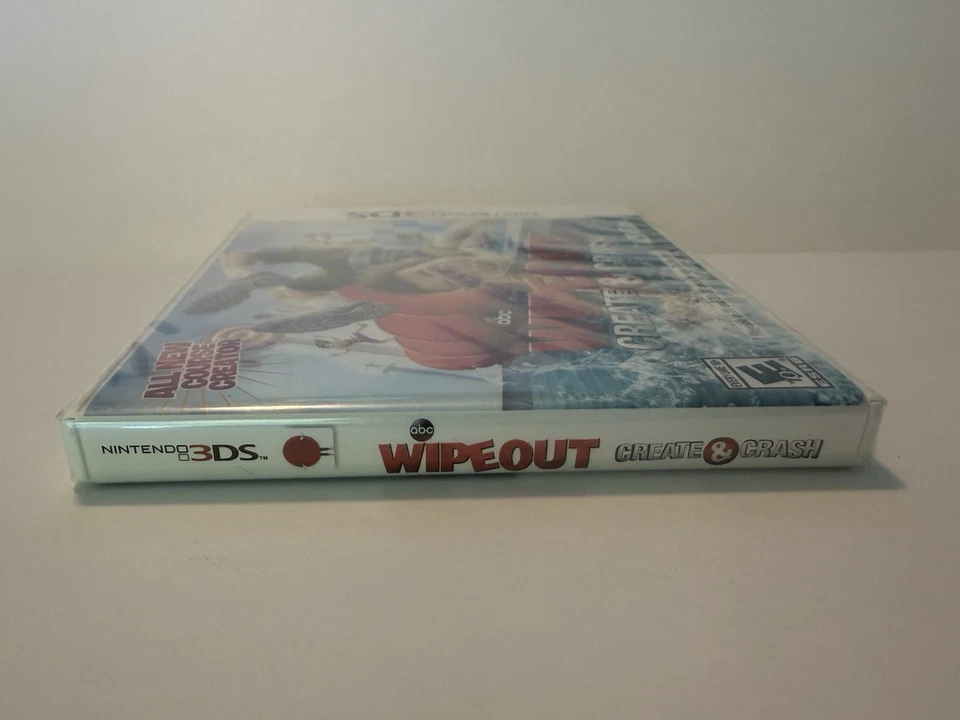 WIPEOUT CREATE & CRASH NINTENDO 3DS NEW SEALED Wipeout 2 & 3  3 Game Lot Sealed - Image 4 of 4