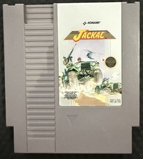 Jackal (Nintendo NES, 1988)  Konami Video Game Cartridge. Tested. Authentic