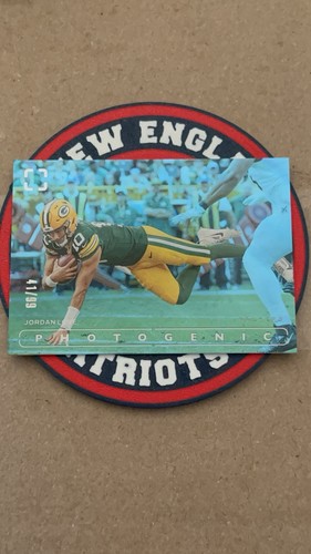 2024 Panini Photogenic PRIZM Jordan Love PACKERS Green /99 BEAUTIFUL CARD #25