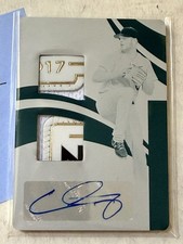 Auto, Caleb Ferguson 2019 Panini Immaculate Printing Plate Patch Los Angeles 1/1