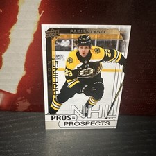 2024-25 Upper Deck FABIAN LYSELL Pros and Prospects GOLD Rookie #PP-19 Bruins RC
