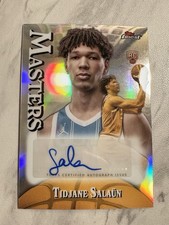 TIDJANE SALAUN 2024-25 TOPPS FINEST MASTERS ROOKIE AUTO REFRACTOR