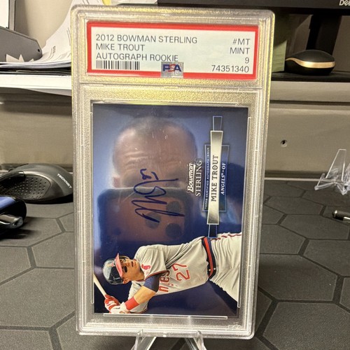 2012 Bowman Sterling Mike Trout Auto RC #BSAR-MT PSA 74351340