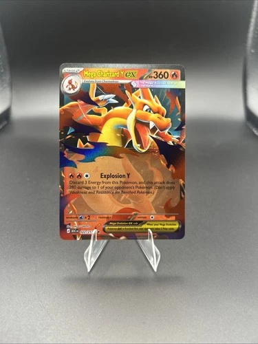 Mega Charizard Y EX 022/217 Holo Double Rare Pokémon TCG Ascended Heroes ASC