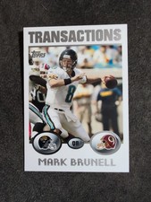 2004 Topps #217 Mark Brunell Washington Redskins Football Card