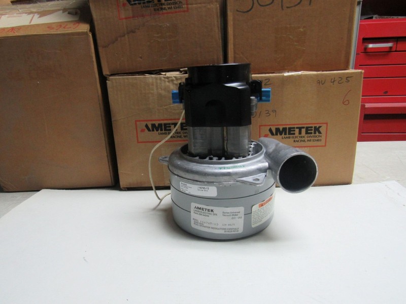 116765-13 Vacuum Motor  AIR-VAC AV600 MOTOR ASSY-LAMB 116765-13