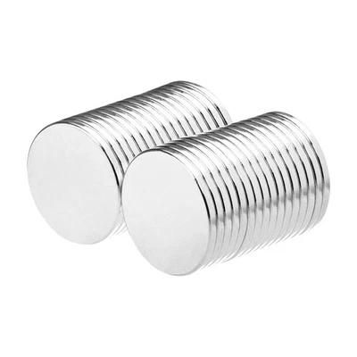 3/4 x 1/16 Inch Neodymium Rare Earth Disc Magnets N35 (32 Pack) - Image 1 of 2