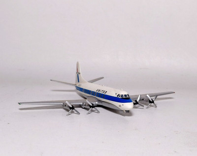 Hobby Master 1:200 Vickers Viscount United Airlines Diecast N7411 Mainliner 330